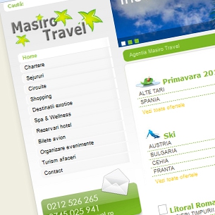 Masiro Travel - Site agentia de turism
